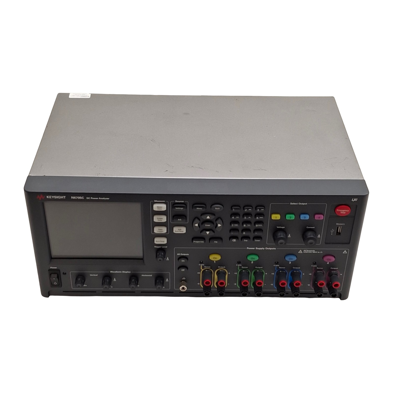 Keysight N6705C DC Power Analyzer w/ 2x SMU Modules, 120VAC, *Passes Post*