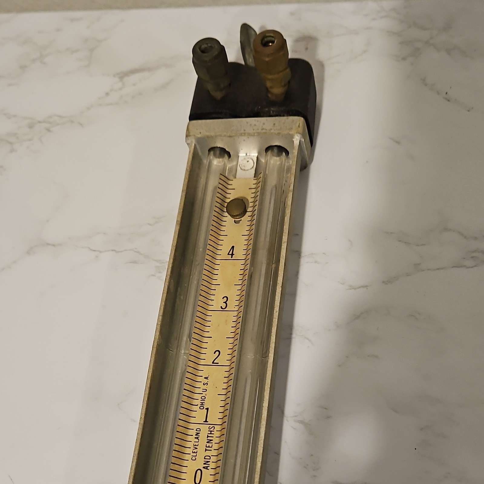Meriam 10AA25WM U-Tube U-Type Manometer, 10 in Air Pressure Range
