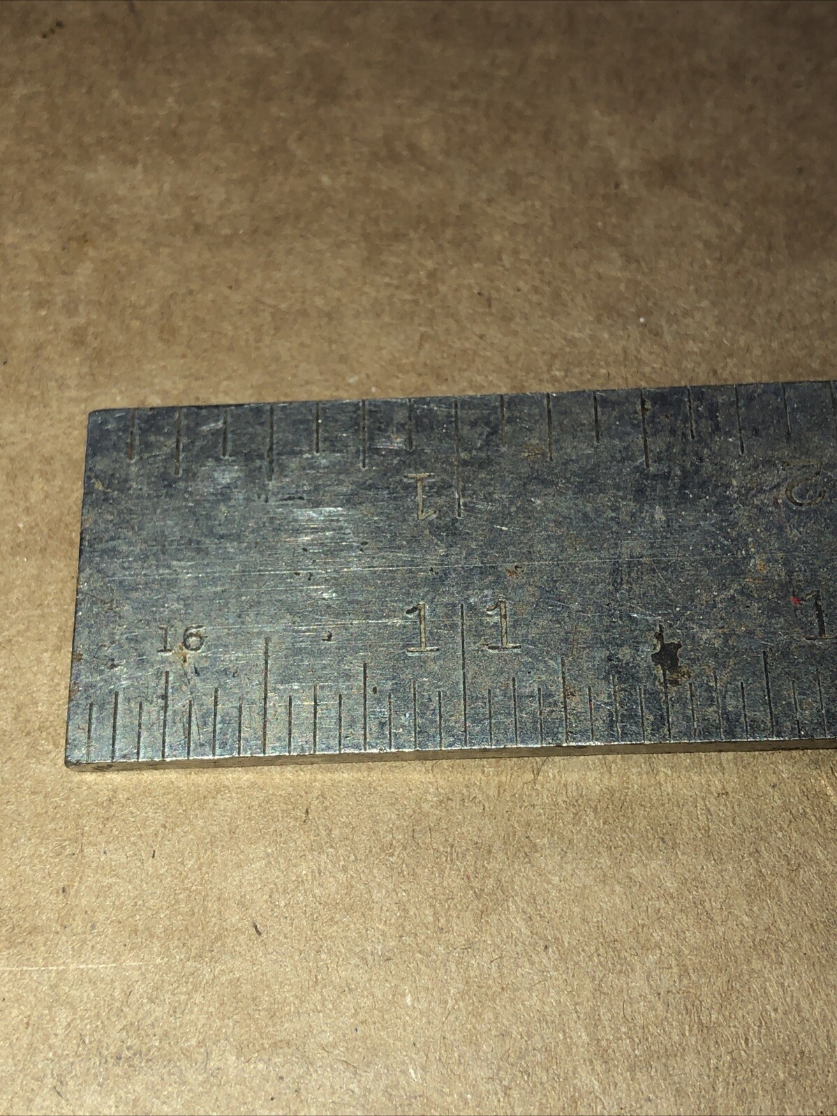 Vintage Unbranded 12-Inch English Combination Square Made In USA !