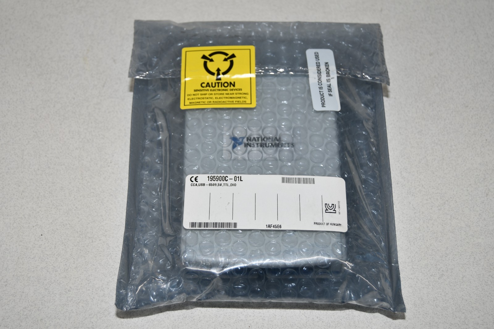 ^ National Instruments NI USB-6509 DIO Data Acquisition Device 779975-01