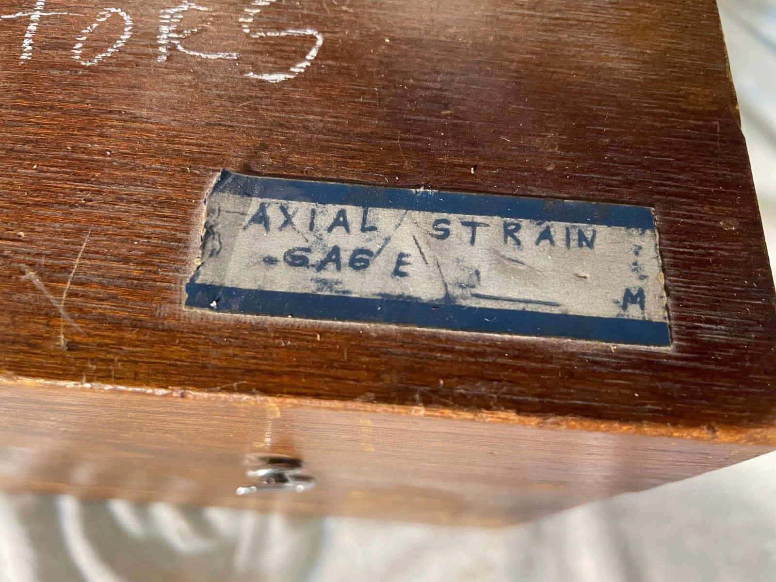 Axial Strain Gage Set Ames 352 Dial Indicators Laboratory Devices