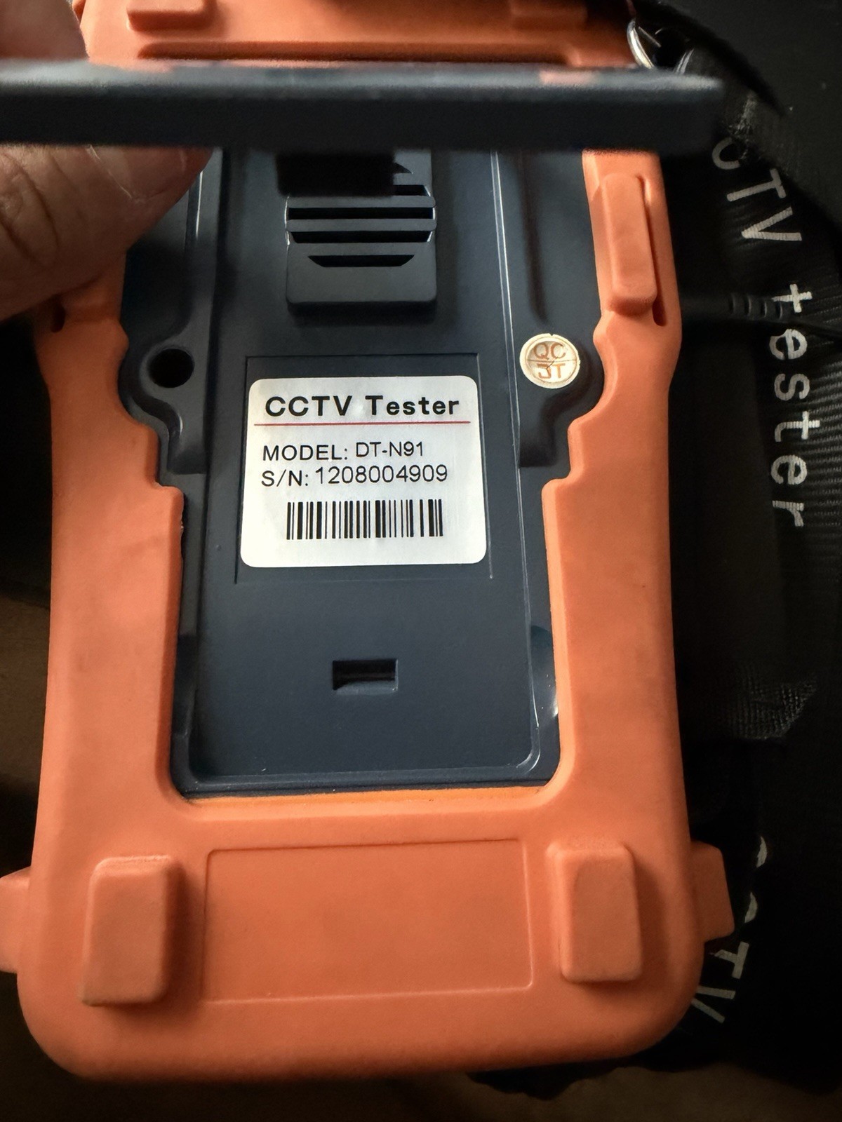 DT-N91 CCTV Tester 3.5in LCD PTZ Control Cable Tester CVBS BNC Color Bars