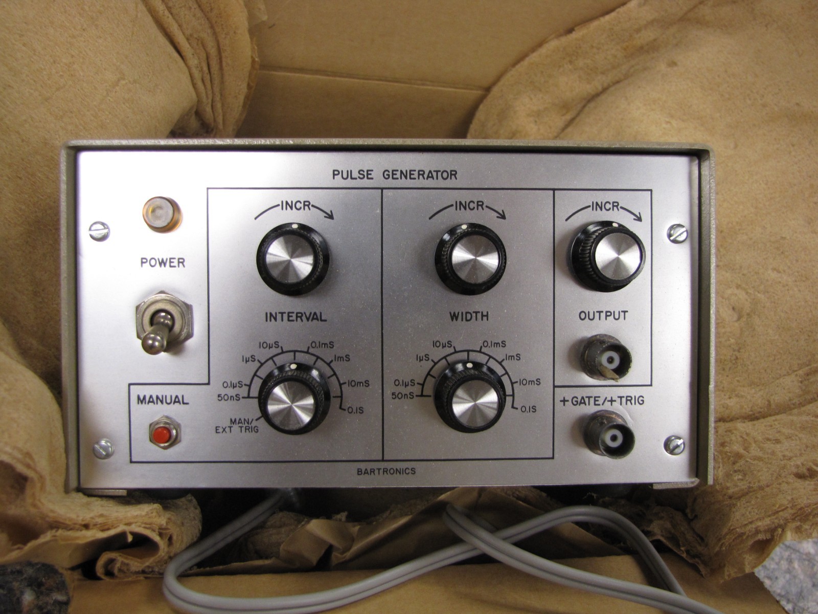 PULSE GENERATOR – BARTRONICS NEW IN BOX -NOS -NO15