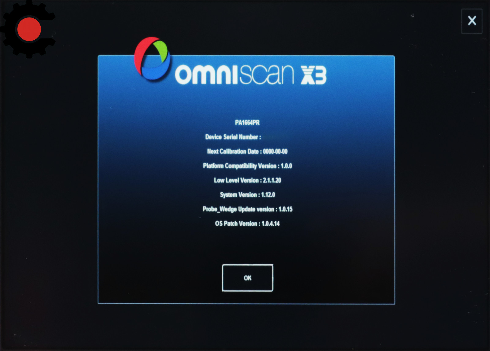 Olympus Evident OmniScan X3 16:64 Phased Array Flaw Detector