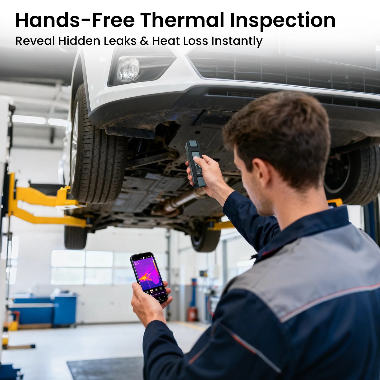 256×192 IR Resolution Imager Camera Wireless Thermal Imaging Camera Handheld