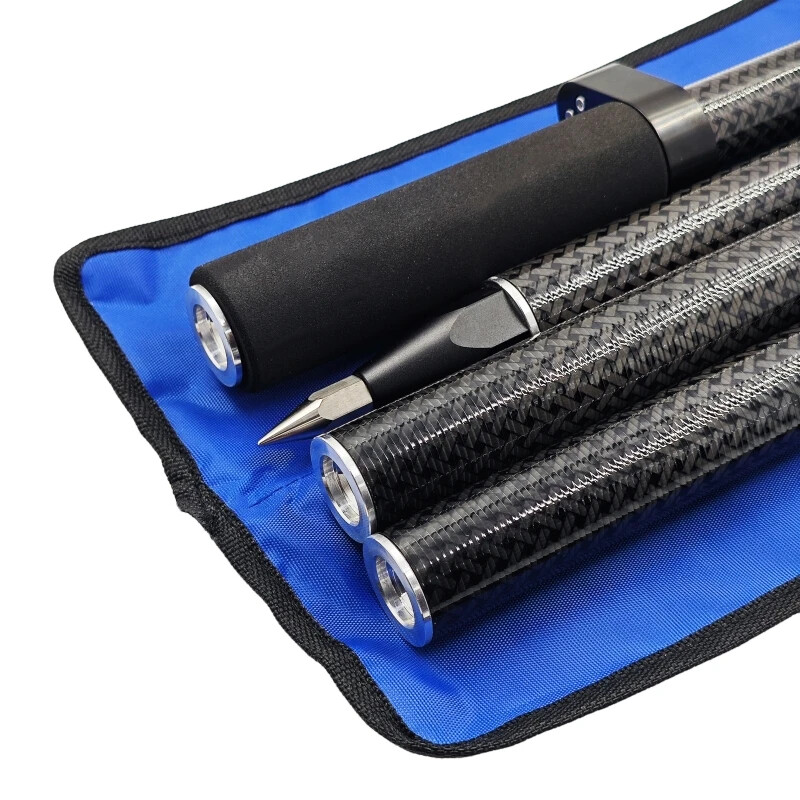 NEW GPS RTK POLE 1.8M Carbon Fibre Survey Poles GPS SURVEYING WITH BLUE BAGS