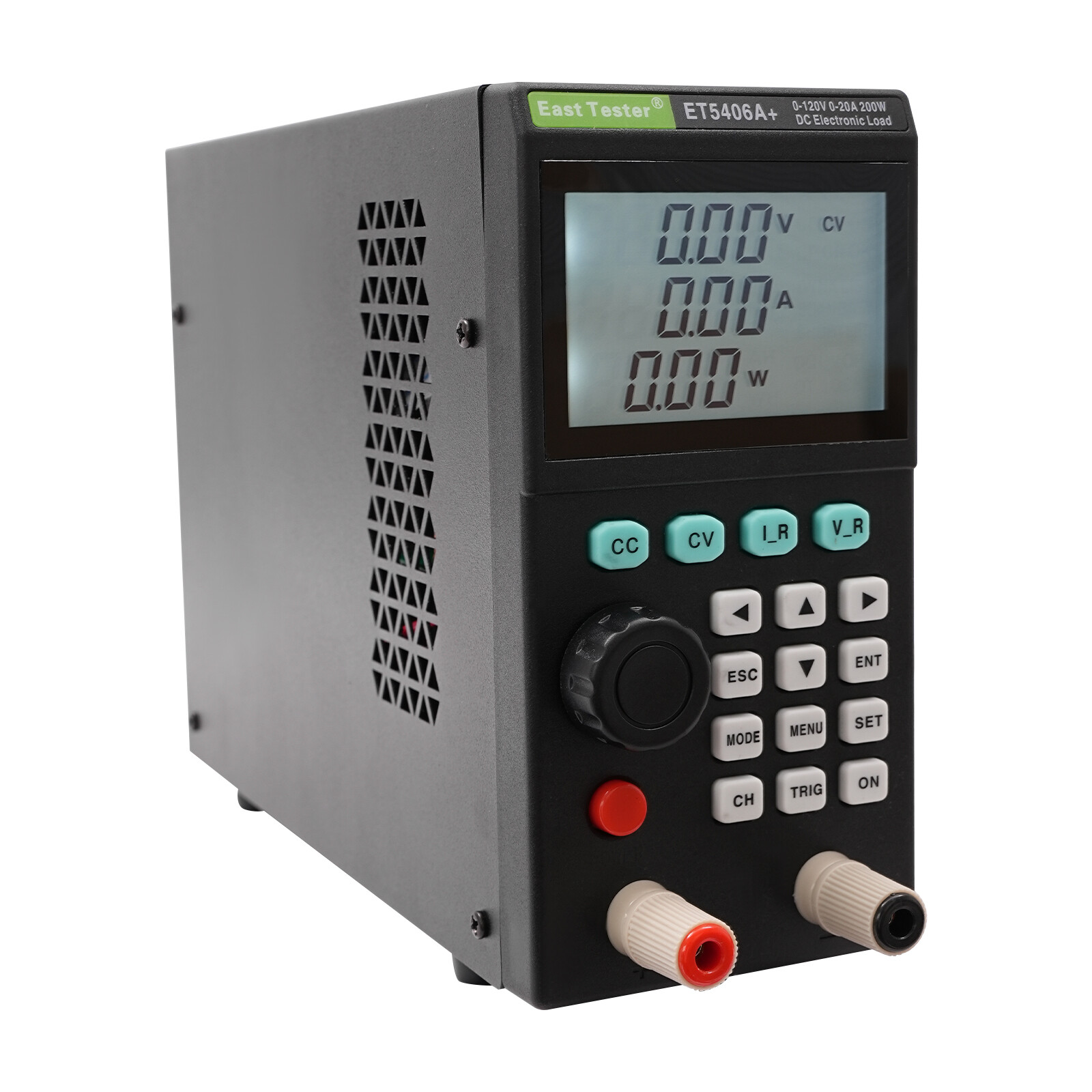 200W Load Tester Electronic Load Tester Rectangular Battery Tester 0-120V 0-20A