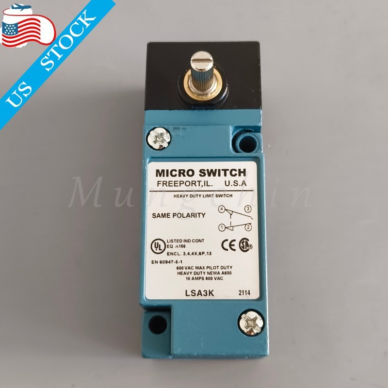 NEW LSA3K Micro Switch Heavy Duty Limit Switch 600VAC For Honeywell LSA3K US