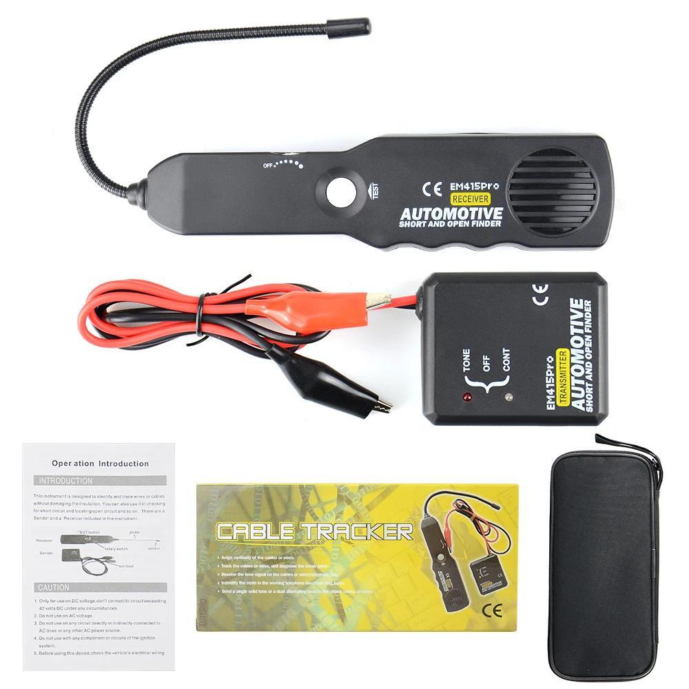 Automotive Short and Open Finder Circuit Tester DC 6-42V Car Wire Tracker Tools