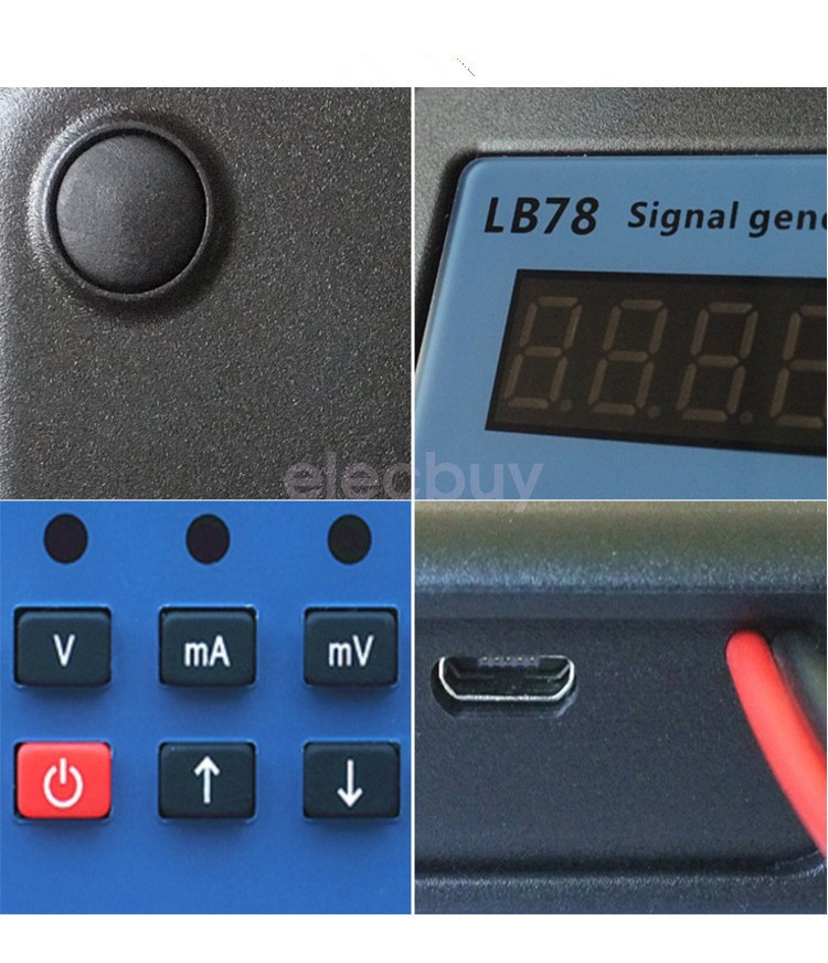 4-20mA Signal Generator LB78 0-10mV Current Voltage mV Resistance Temperature
