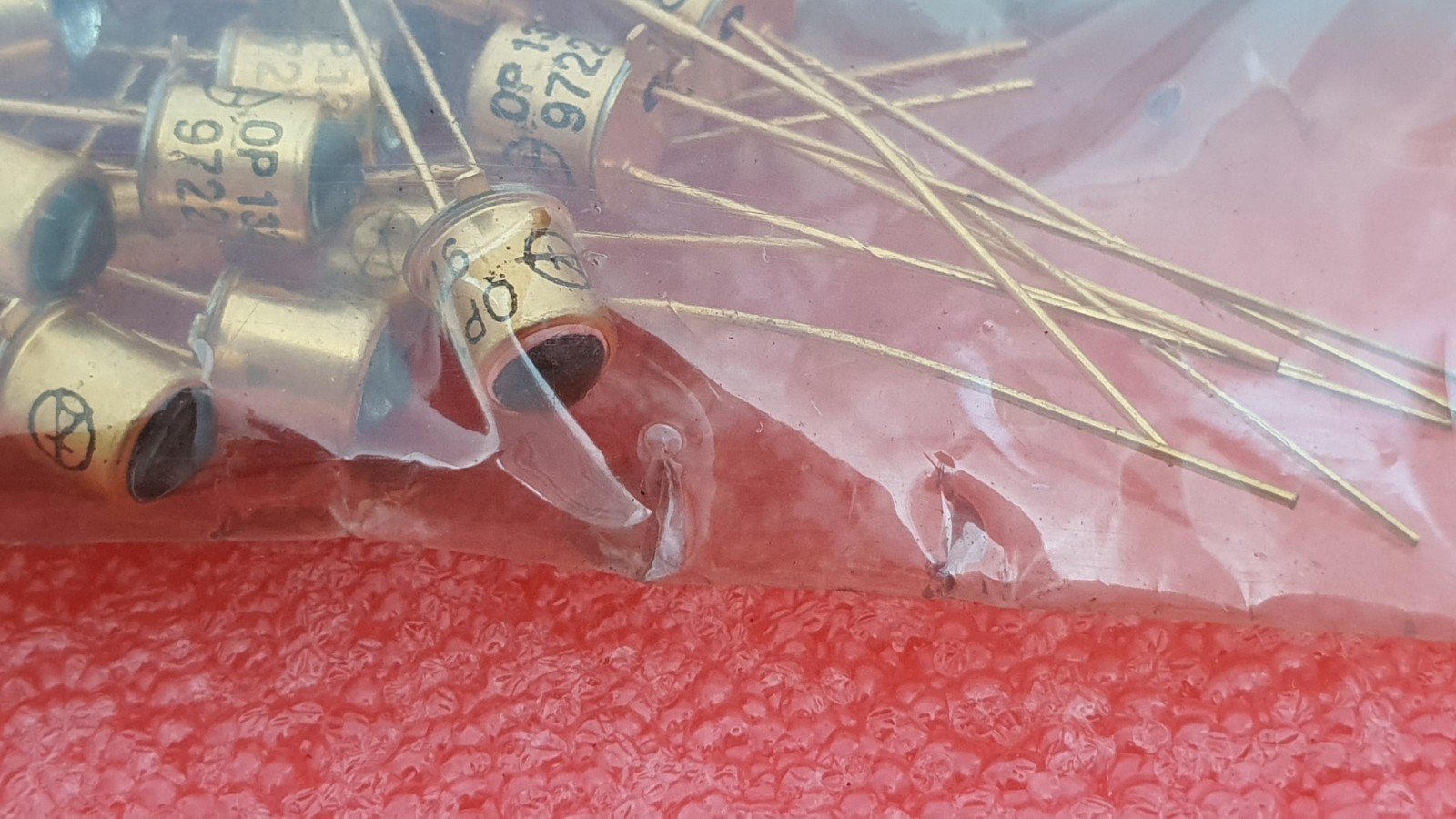 ar1 OPTEK OP132 Infra Red Emitter Yr 97, new old stock, Mexico, Qty – 35 pcs