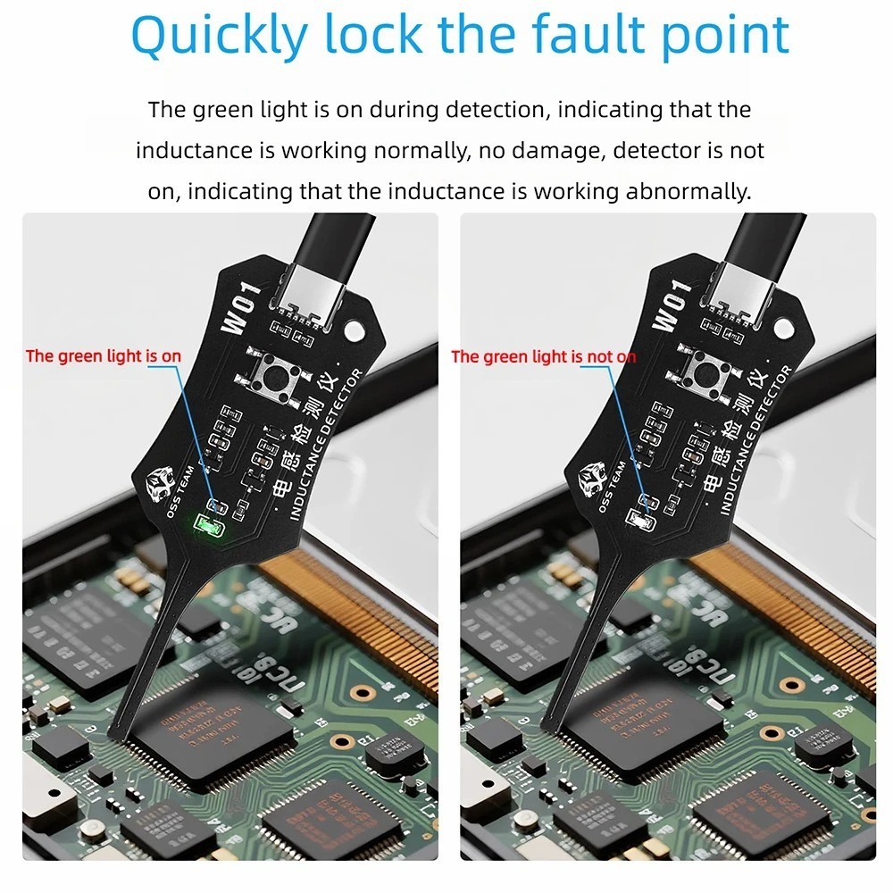 Universal Inductance Tester W01 Inductor Detectors With Compactly Construction