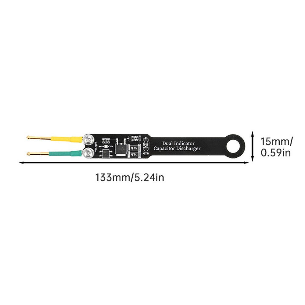 1000V Portable Capacitor Discharge Pen High Voltage AC/DC Quick Discharging Tool