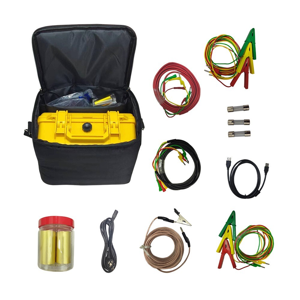 English/Spanish 3 Phase Transformer Ratio Tester Turns Ratio Group Meter TTR