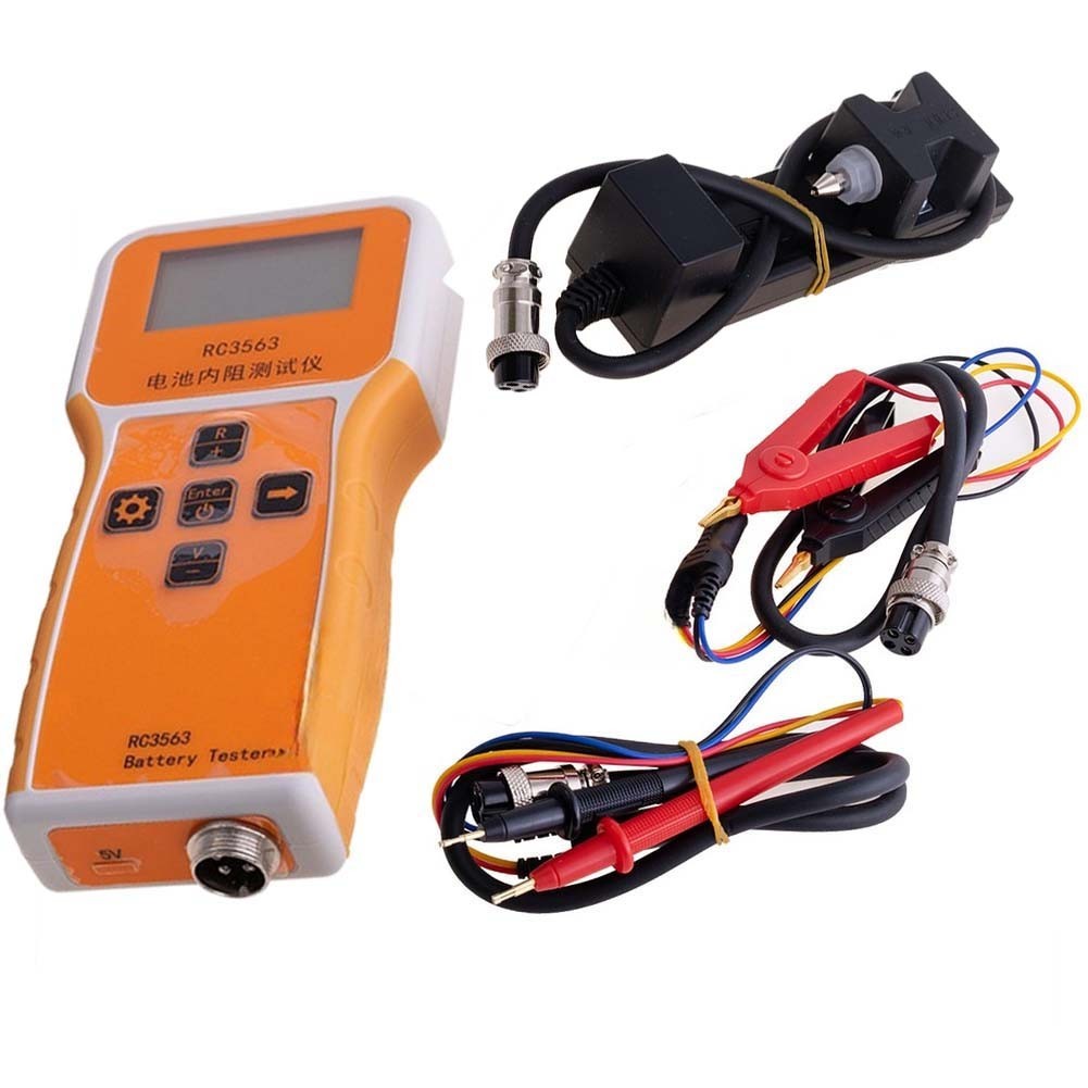 RC3563 For Battery Voltage and Internal Resistance Tester 170x80mm Orange Unit