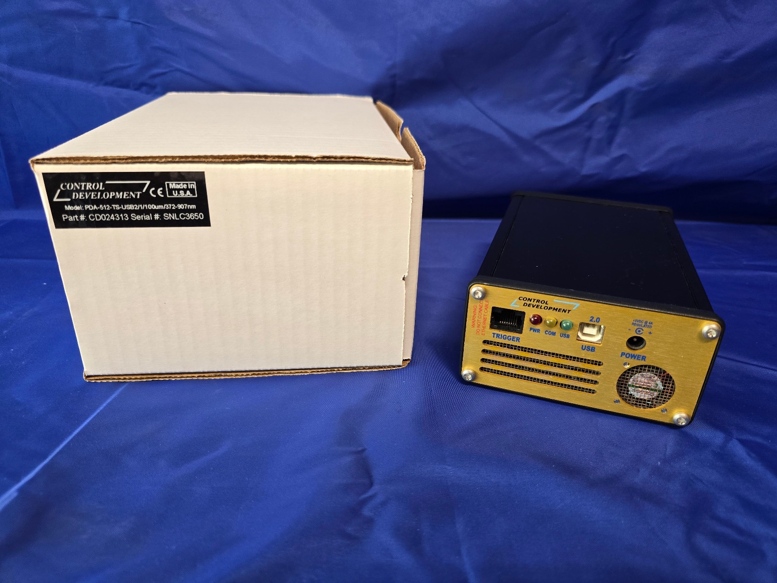 Control Developement Diode Array Spectrometer. PDA-512