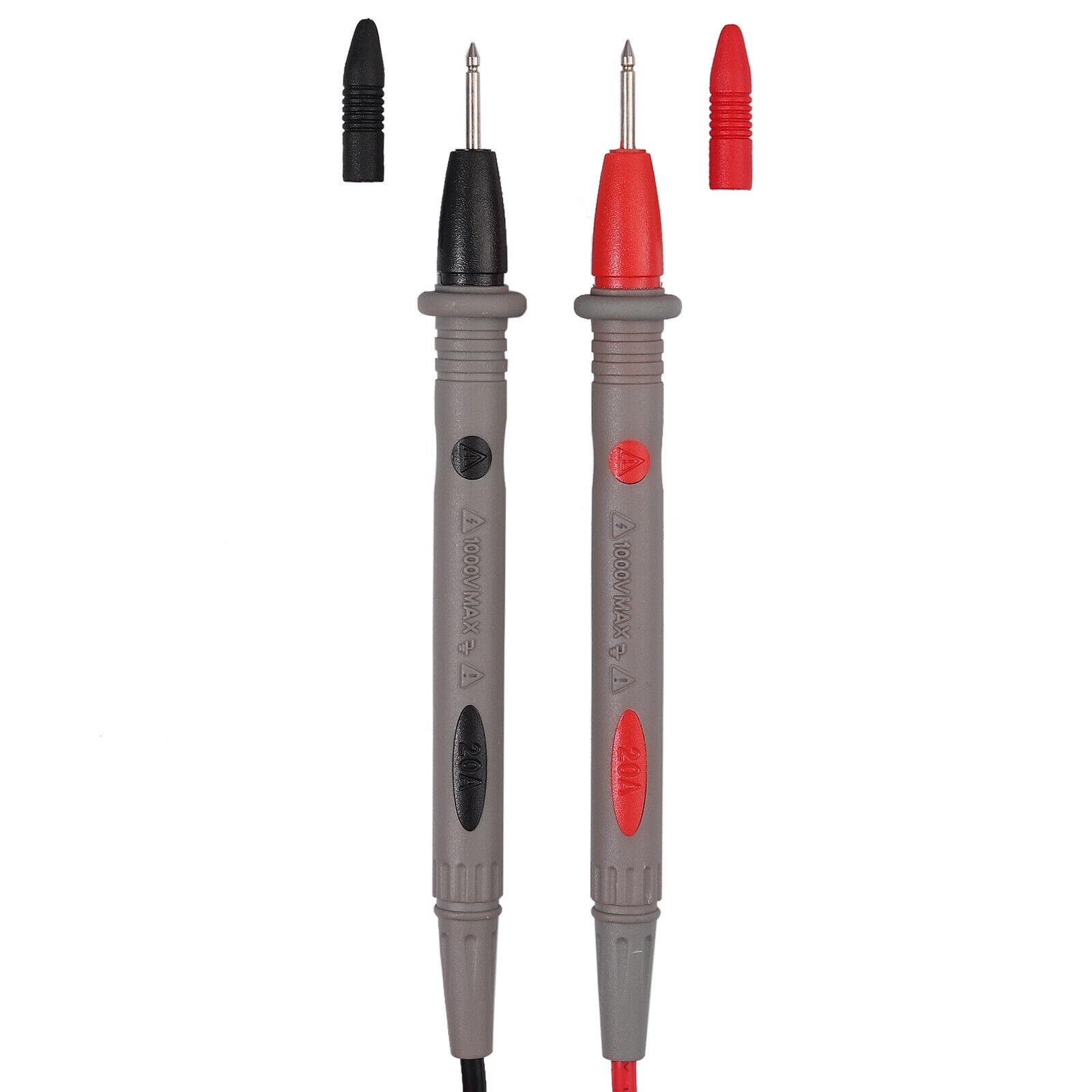 Multimeter Test Leads for Fluke Meter Electrical Alligator Clip Probes 1000V 20A