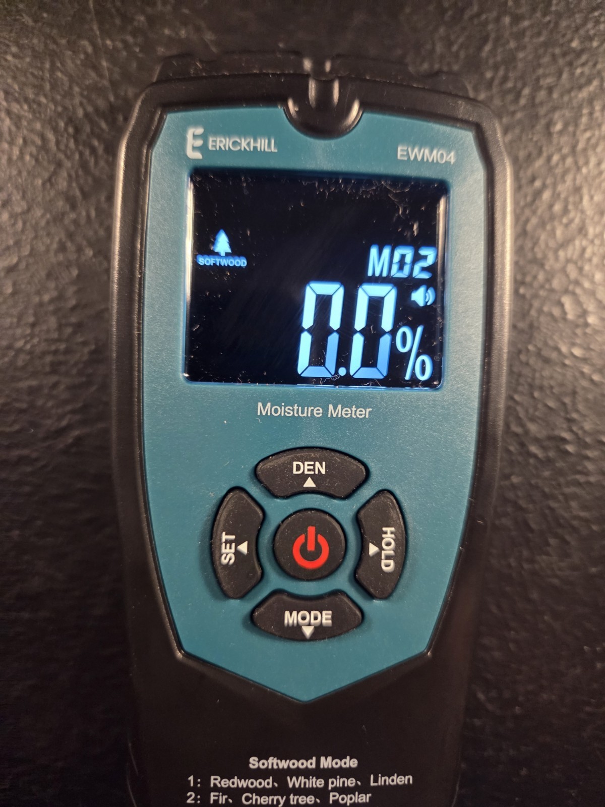 Erickhill Pinless Wood Moisture Meter Non-Destructive Wall Moisture Meter