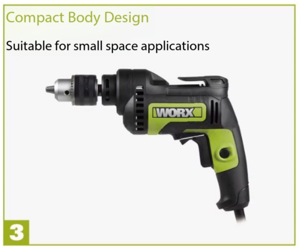 Industrial-Grade Corded Compact Hand Drills and Electric Screwdrivers