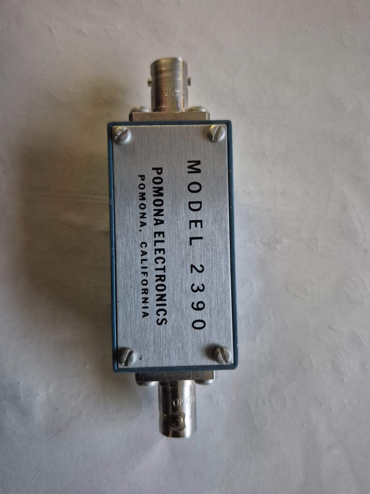 Pomona Model 2390 Blue Enamel Shielded Box