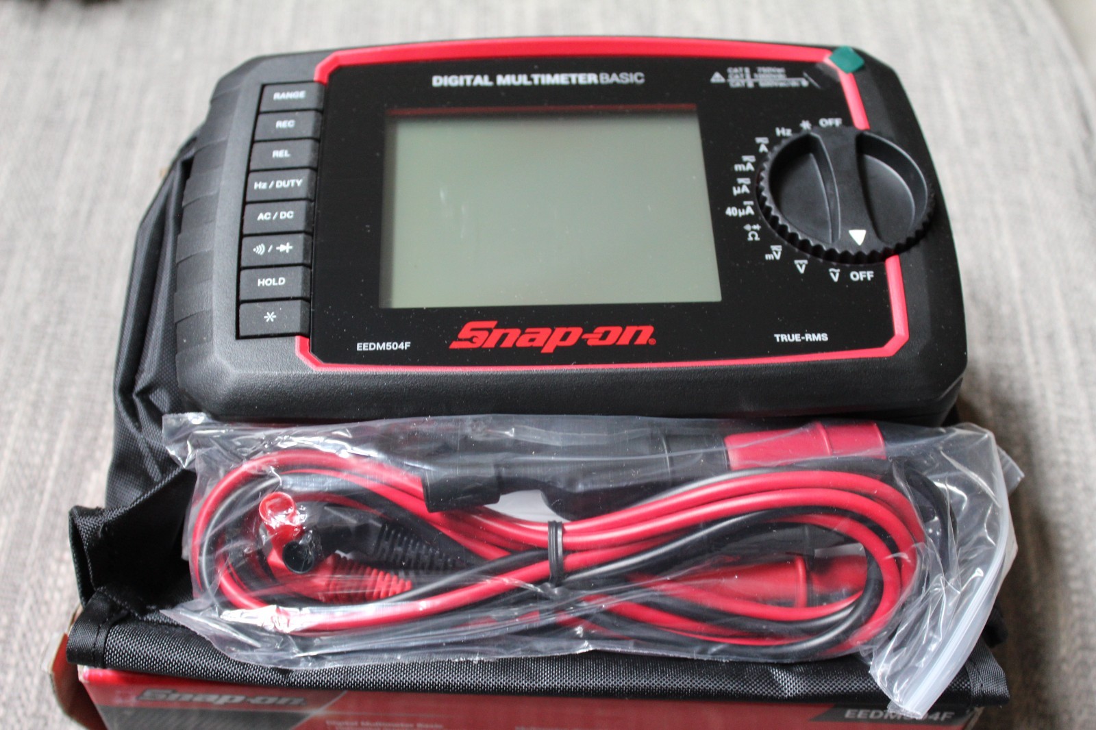Snap on EEDM504F Digital Multimeter Basic NEW Fluke Multi Meter Electrical 🔥