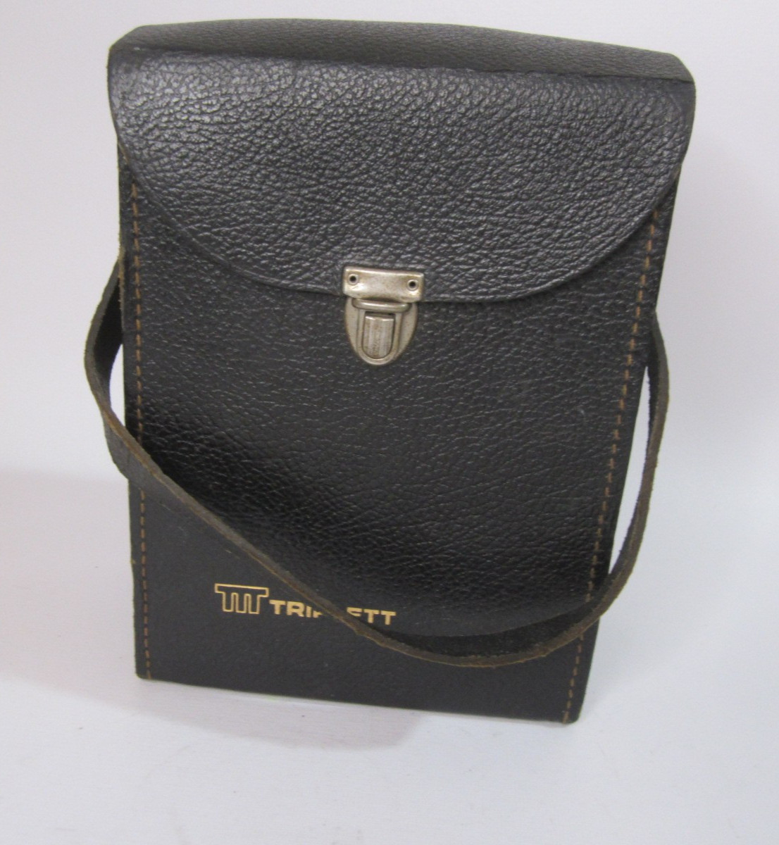 Vtg Triplett 630-NA Analog Multimeter Leather Case Untested No Leads Voltmeter