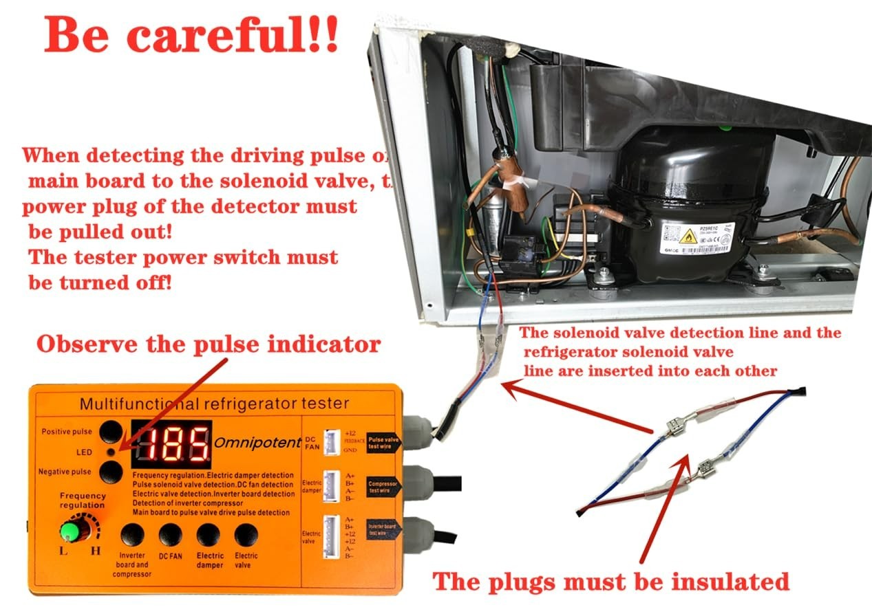 8 In 1 Inverter Refrigerator Detector Multifunctional Refrigerator Tester