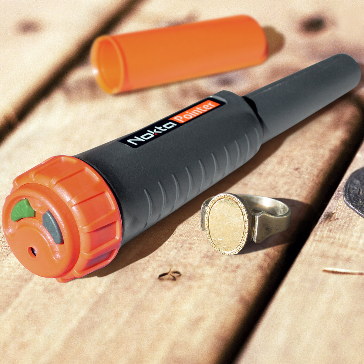 Nokta Pointer Waterproof Pinpointer Metal Detector with Holster, Cover