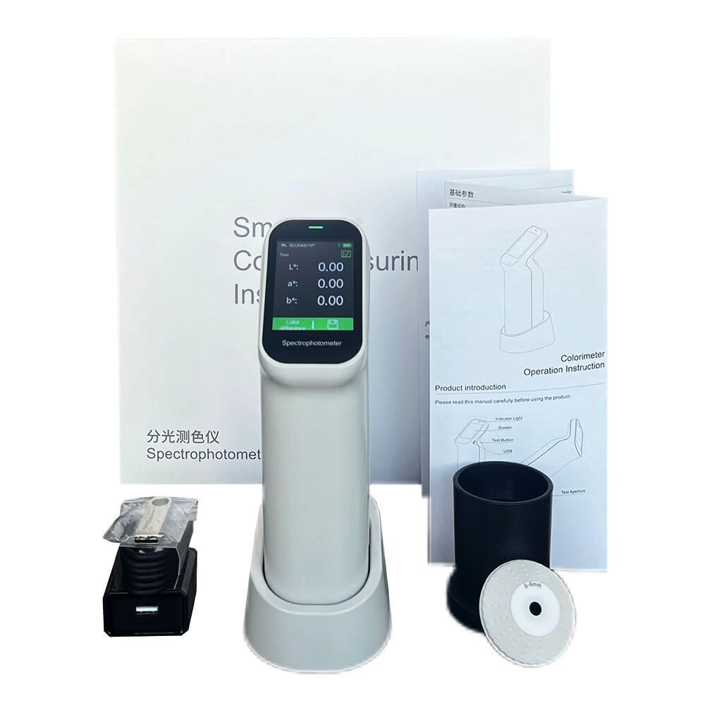 Digital Colorimeters Color Tester with Aperture 6mm for Plastic Coatings Textile