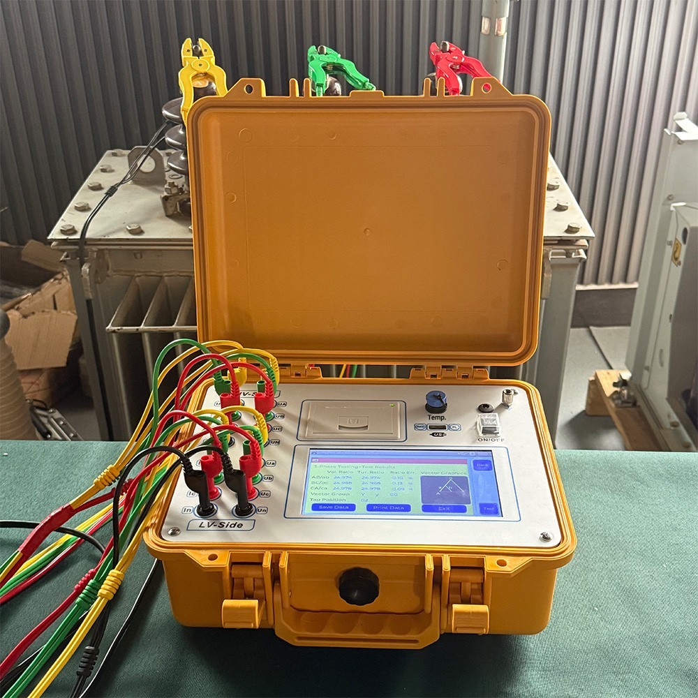 Transformer DC Winding and TTR JH5510 English/Spanish/French/Portuguese/Russian