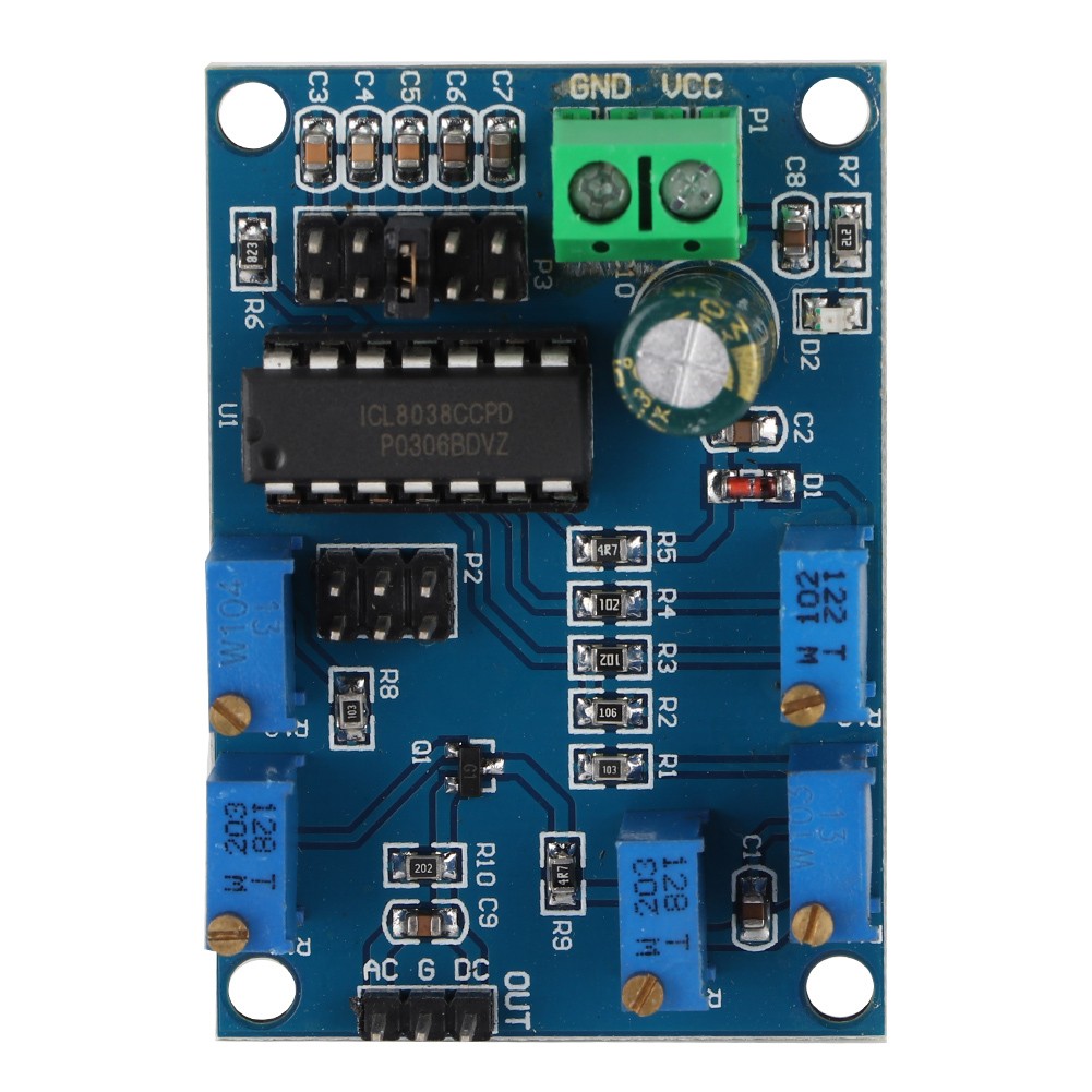 ICL8038 Signal Generator Module Medium/Low Frequency Sine/Triangular/Rectangular