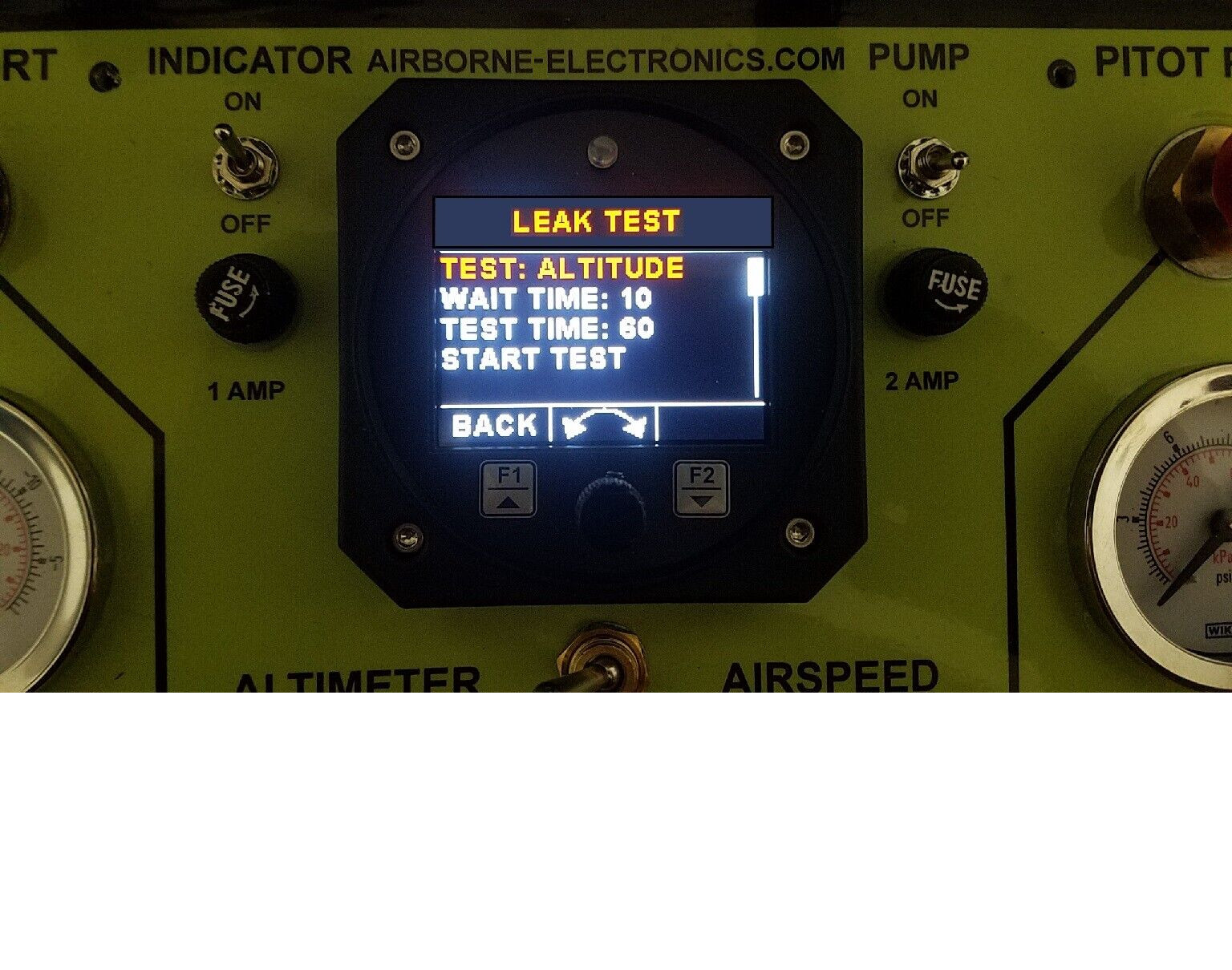 AIRBORNE ELECTRONICS NEW Pitot Static Air Data Test Set TESTER Electric Pump