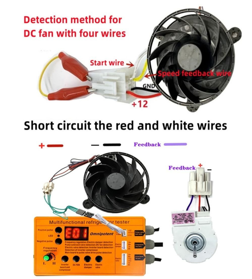 8 In 1 Inverter Refrigerator Detector Multifunctional Refrigerator Tester