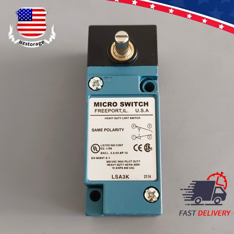NEW Honeywell Micro Switch LSA3K Heavy Duty Limit Switch 600VAC Free shipping