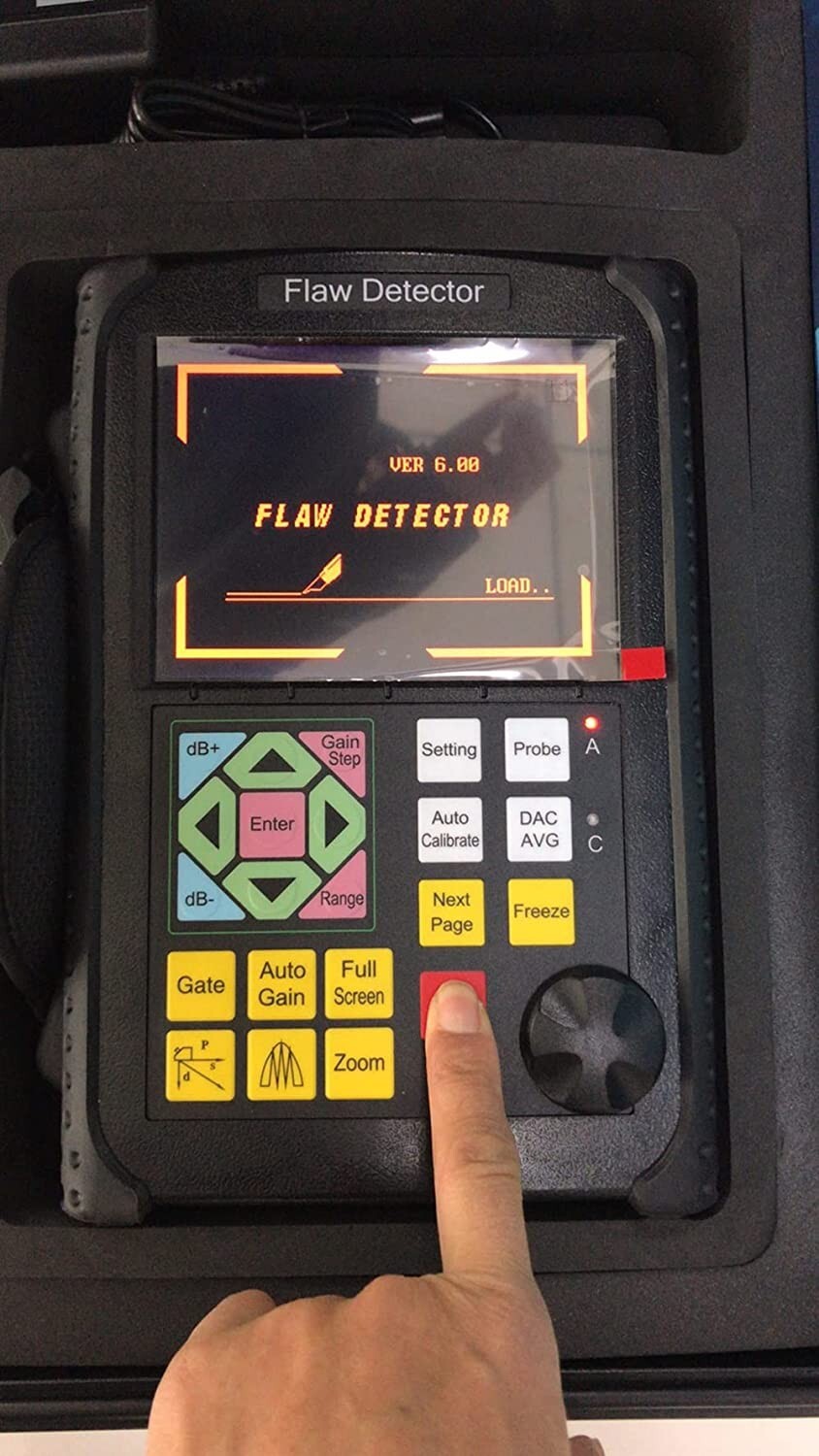 Digital Ultrasonic Flaw Detector with 0~10000mm Big Memory Max 1000 A Graph