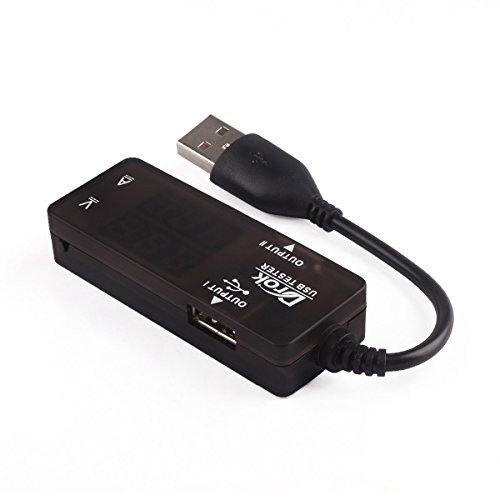 Usb Tester Usba 2.0 Digital Multimeter Dual Usb Output Ports Pd Qc 3.0 Color Led