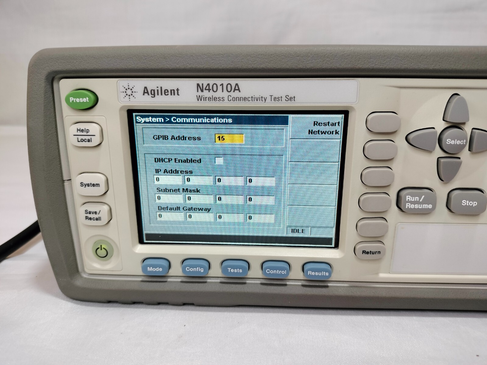 HP Agilent N4010A Wireless Connectivity S/N:GB46170559 Made in Malaysia