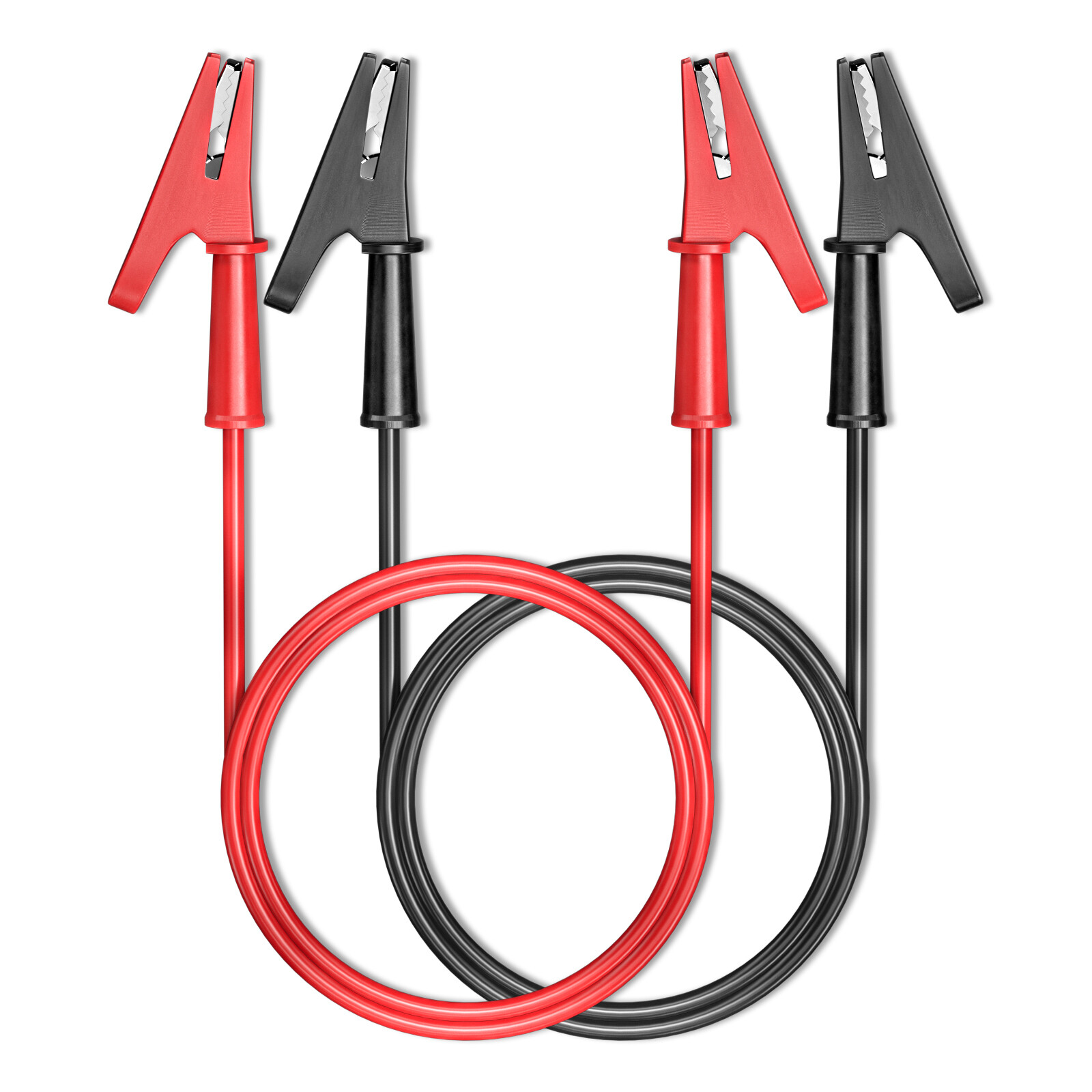 Alligator Clips Electrical Test Leads Crocodile Wire Cable Full-wrap Insulating
