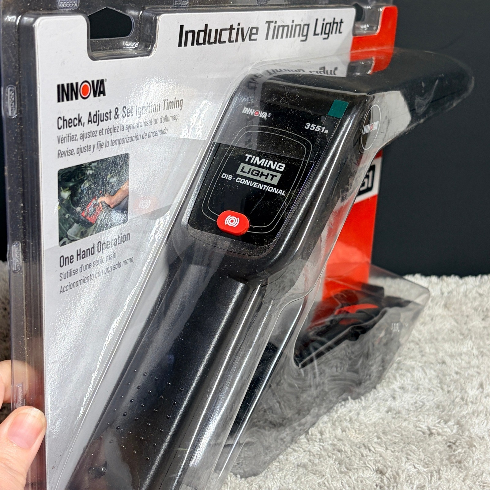 Innova 3551 Inductive Timing Light for DIS Conventional Ignition Systems NEW