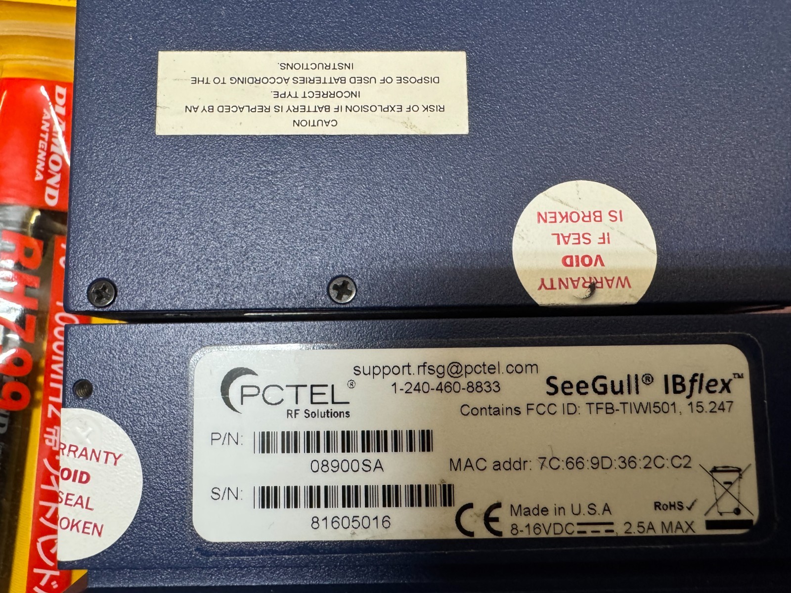 PCTEL Seegull MX Scanning GPS Receiver/Seegull IBflex Scanning Receiver & Acc.