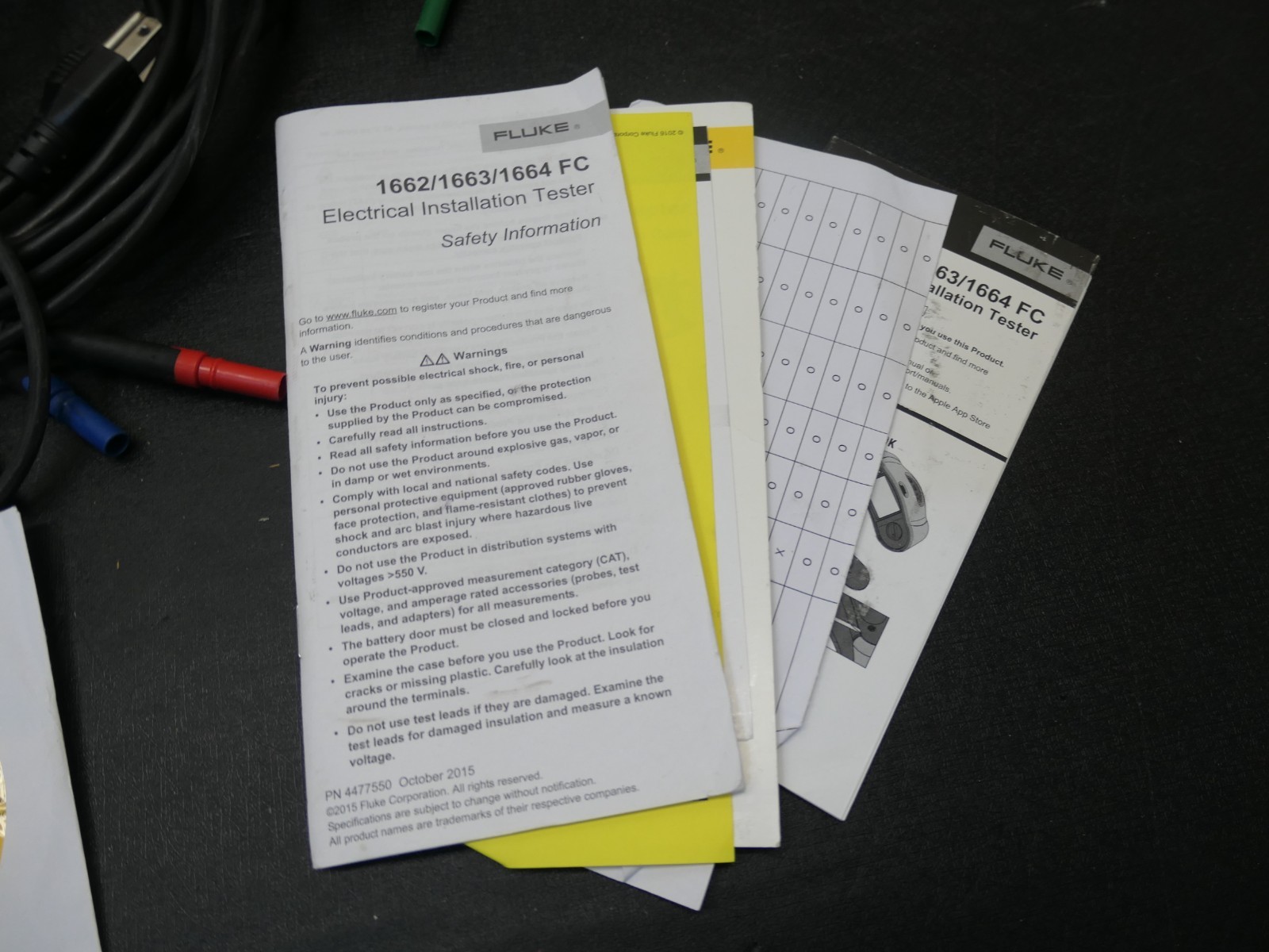 Fluke 1662 US Multifunction Installation Tester