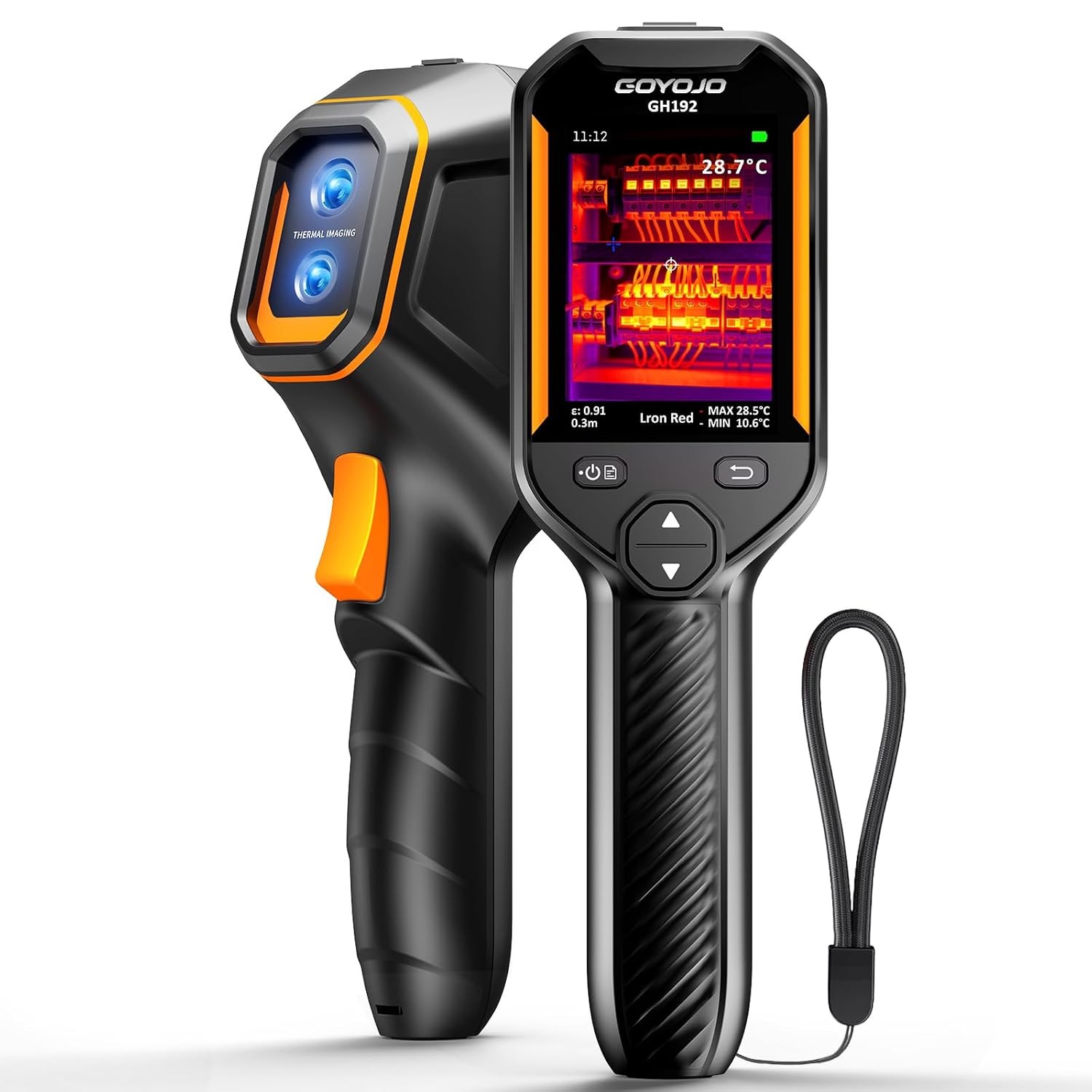 GOYOJO Handheld Thermal Imaging Camera 240X240/640X480 Super IR Resolution 25Hz