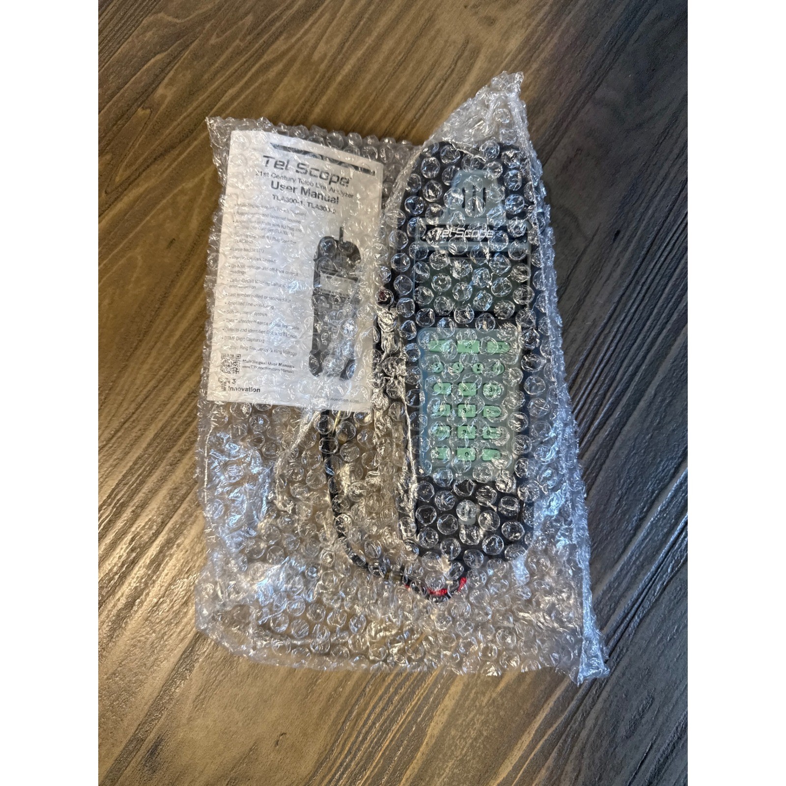 Platinum Tools Tel Scope TLA300-1 Telephone Test Set Analyzer Butt Set Open Box