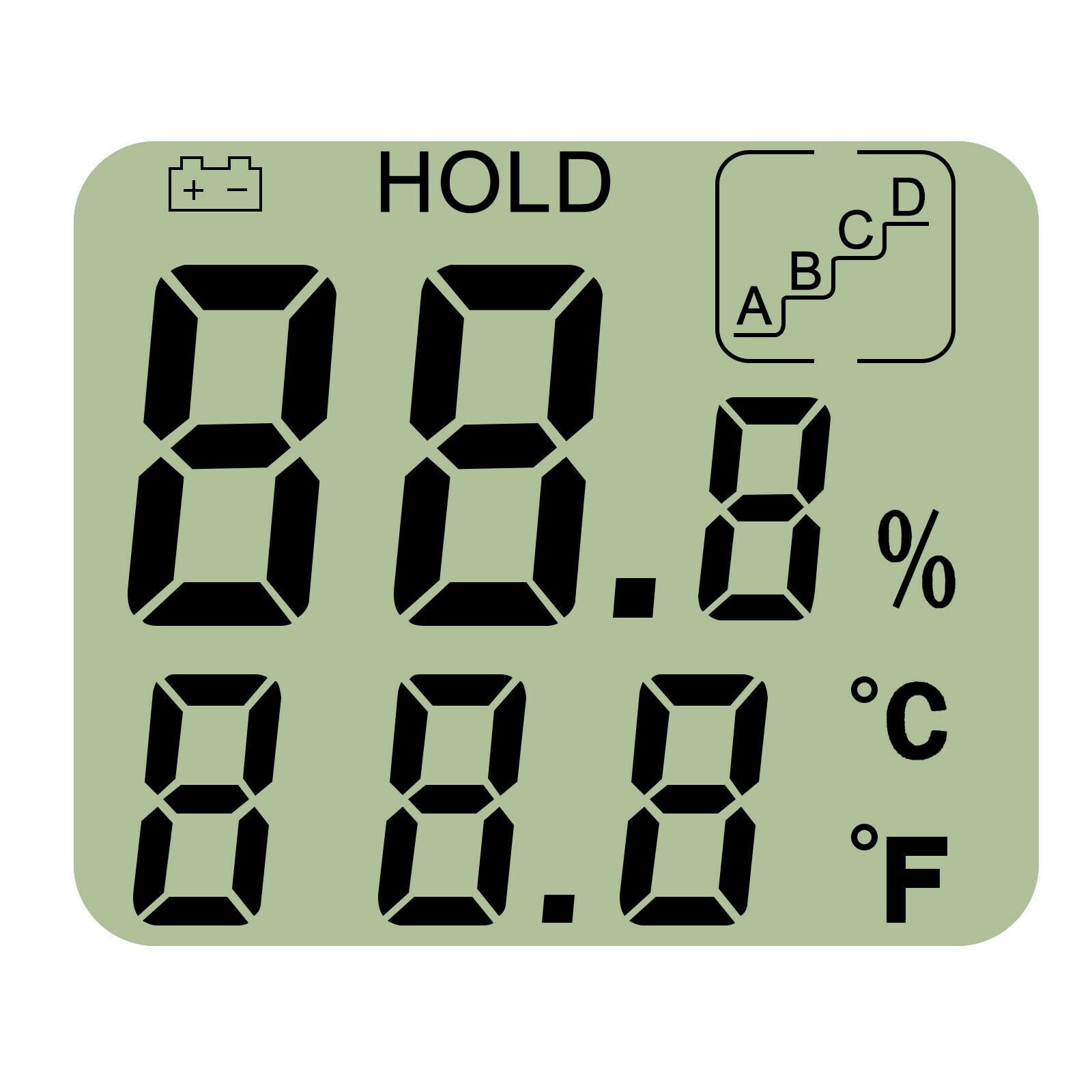Digital LCD Wood Moisture Meter Detector Tester Wood Firewood Paper Cardboard