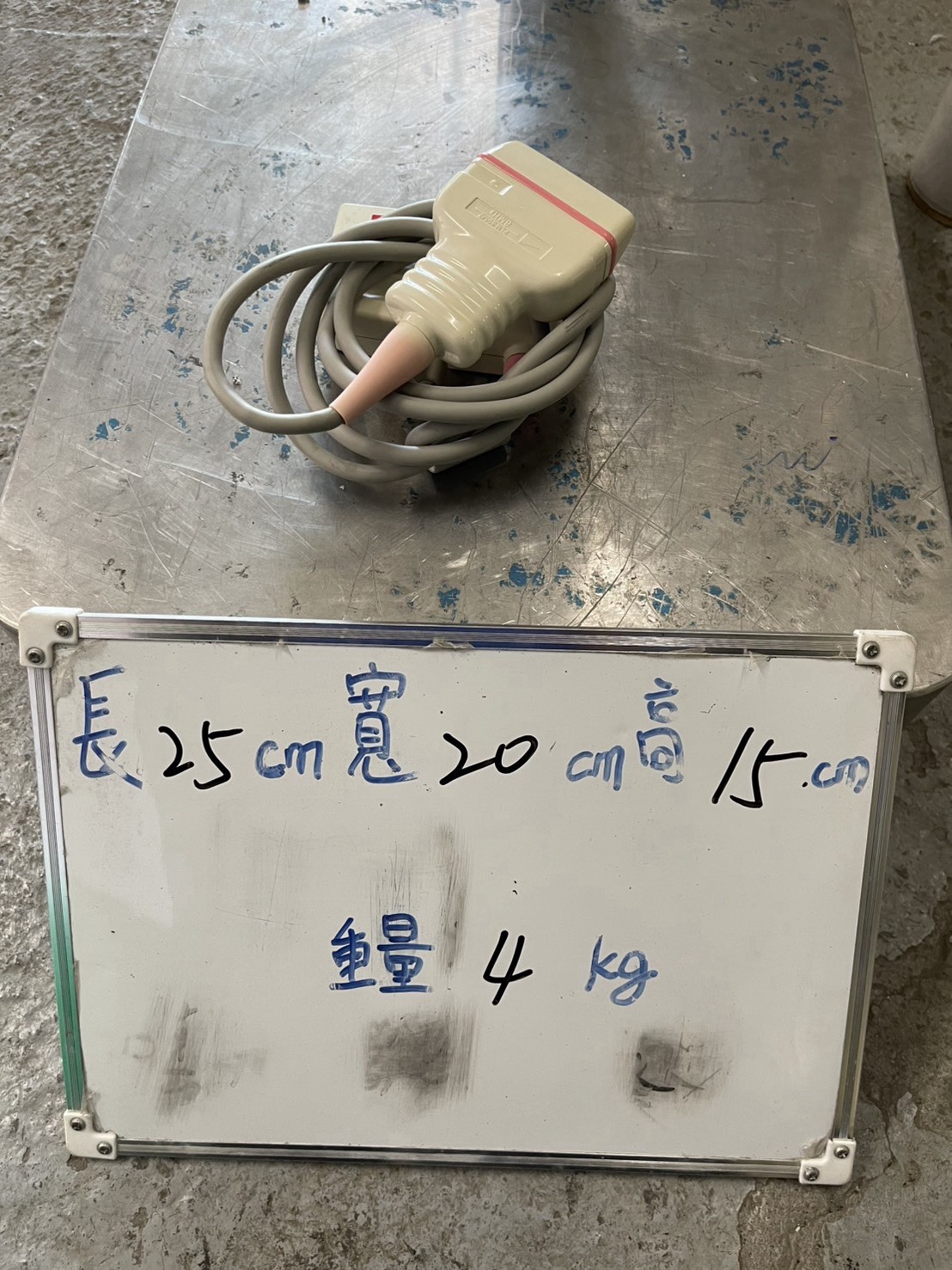 Toshiba PLM-805AT Linear Array Imaging Probe 8MHz Transducer Japan – AS IS