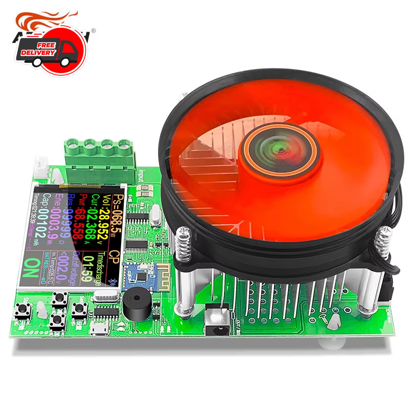150W 20A Battery Capacity Tester USB Electronic Load Discharge Monitor with PC