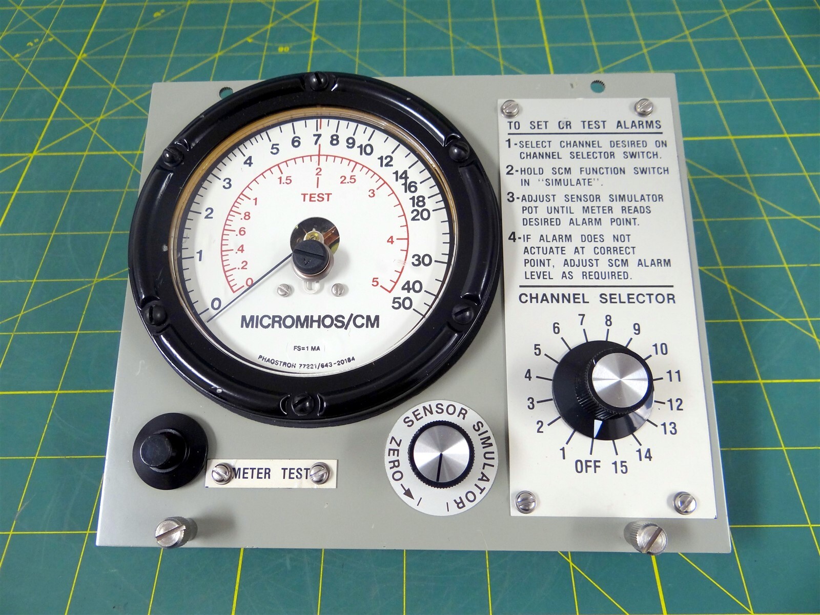 Meter Assembly Module P/N 600226 NSN: 6685-01-327-3905