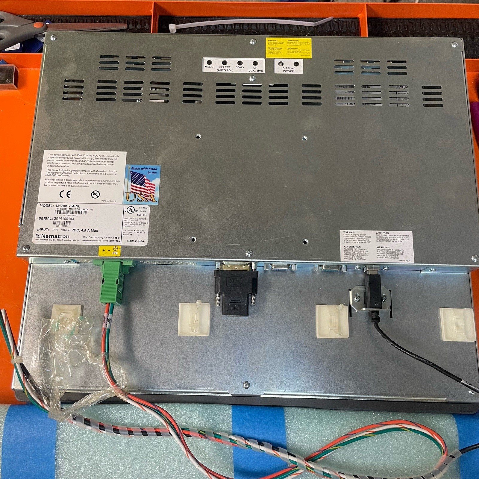 NEMATRON M1700T-24NL Touch Screen Monitor