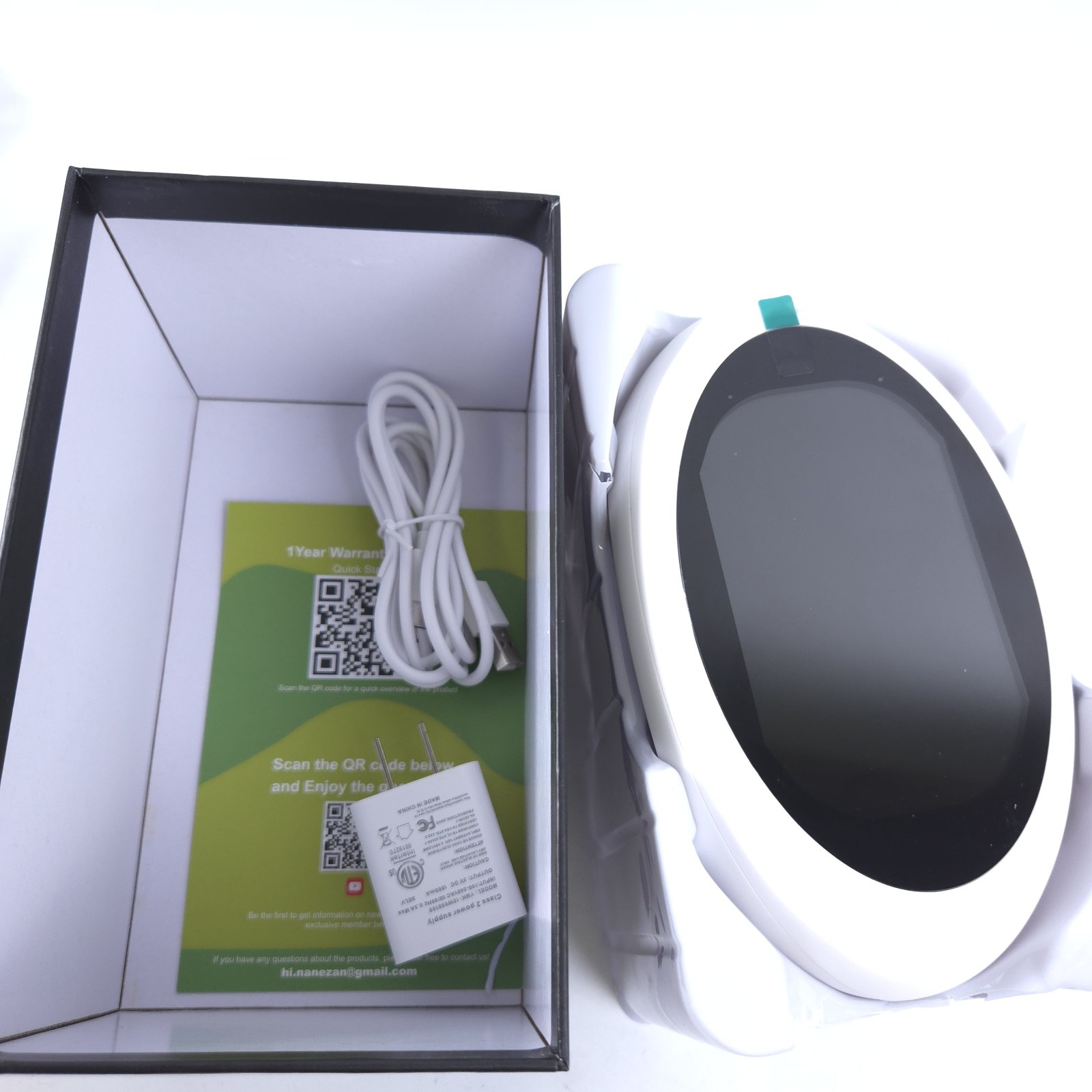 12-in-1 Air Quality Monitor Indoor, Portable CO2, PM1.0, PM2.5, HCHO, TVOC+ Home