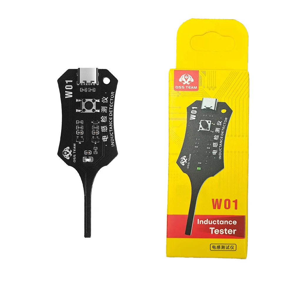 OSS W01 2.0 Type-C Inductance Tester Motherboard Coil Circuit Tester for Mobile